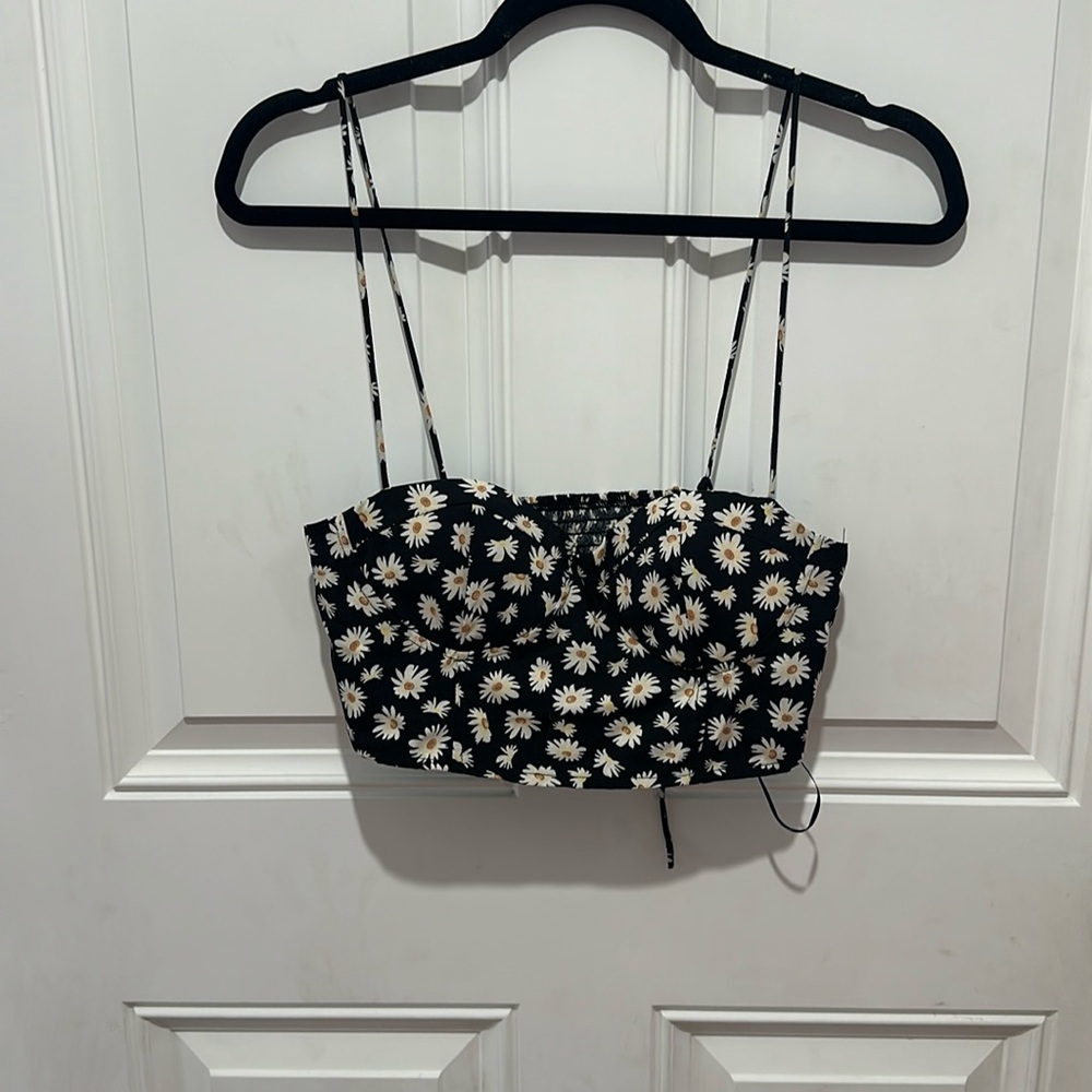Whyte Valentine crop top adjustable straps cups sz 10/small